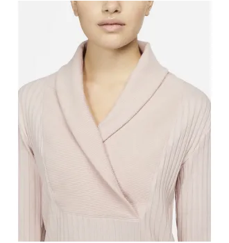 Кофта жіноча Nike Yoga Luxe Pink фото 2