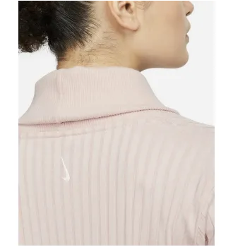 Кофта жіноча Nike Yoga Luxe Pink фото 3