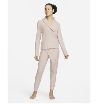 Кофта жіноча Nike Yoga Luxe Pink фото 4
