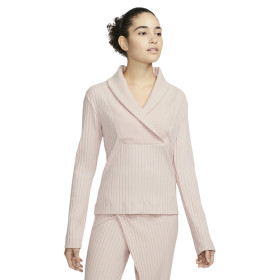 Кофта женская Nike Yoga Luxe Ribbed Cover-Up Long-Sleeve