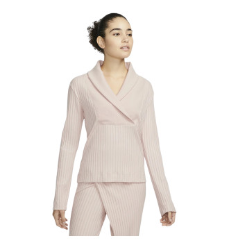 Кофта жіноча Nike Yoga Luxe Pink