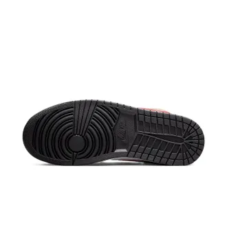 Кроссовки Air Jordan 1 Mid Light Cardinal Curry (GS) фото 2