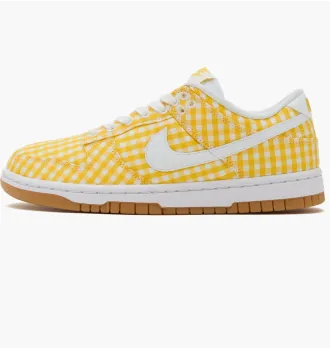 Кроссовки Nike Dunk Low Yellow Gingham фото 5