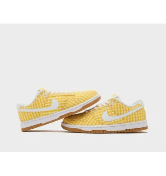 Кроссовки Nike Dunk Low Yellow Gingham фото 4