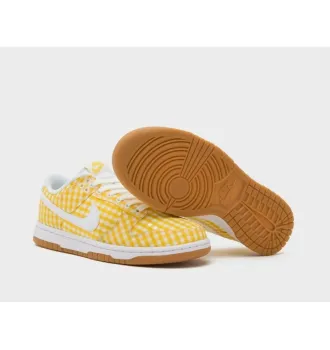 Кроссовки Nike Dunk Low Yellow Gingham фото 7
