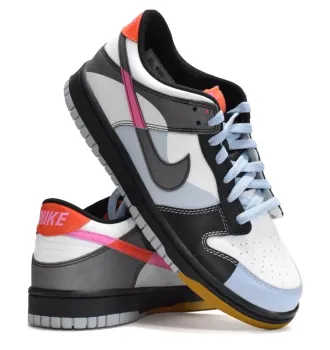 Кроссовки Nike Dunk Low Dance Multi-Color (GS) фото 2