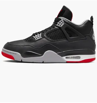 Кросівки чоловічі Air Jordan 4 Retro Bred Reimagined фото 4
