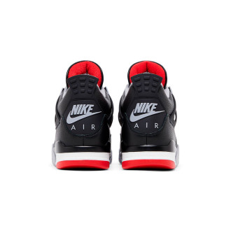 Кросівки чоловічі Air Jordan 4 Retro Bred Reimagined фото 3