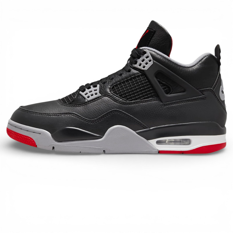 Кросівки чоловічі Air Jordan 4 Retro Bred Reimagined фото