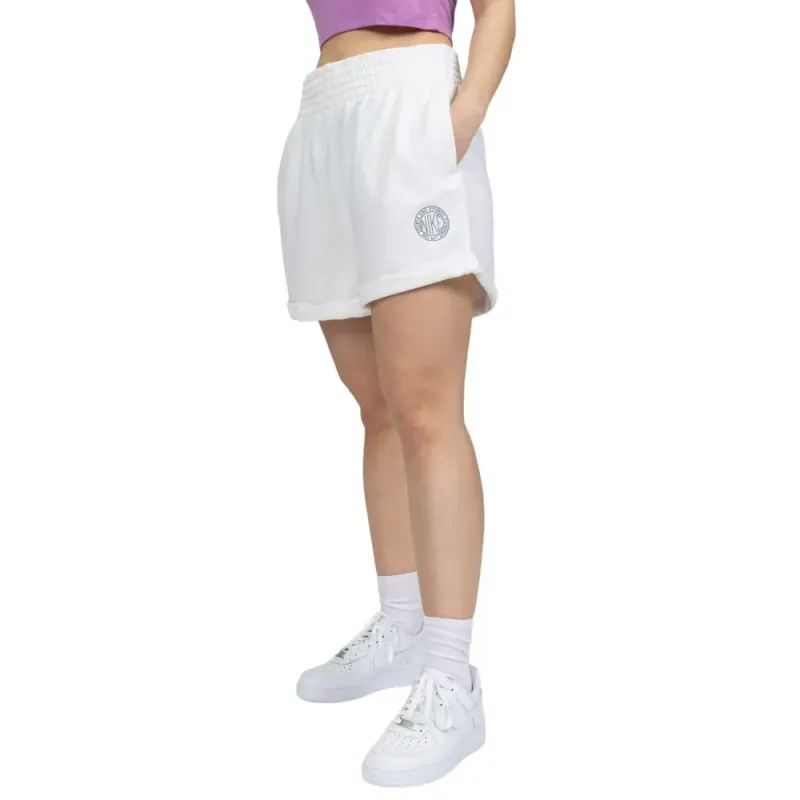 Шорты женские Nike High Rise Shorts White/Smoke Grey фото