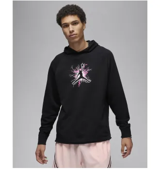 Худи мужской Air Jordan Sport Dri-FIT Fleece Pullover Hoodie black фото 2