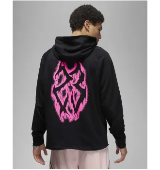 Худи мужской Air Jordan Sport Dri-FIT Fleece Pullover Hoodie black фото 6