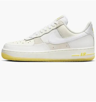 Кросівки жіночі Nike Air Force 1 Low 07 UV Reactive Patchwork White Multicolor Yellow фото 5