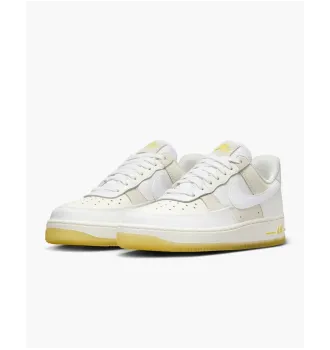 Кросівки жіночі Nike Air Force 1 Low 07 UV Reactive Patchwork White Multicolor Yellow фото 4