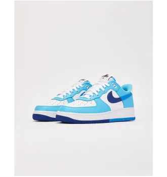 Мужские кроссовки Nike Air Force 1 Low 07 LV8 Split Light Photo Blue Deep Royal фото 2