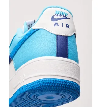 Мужские кроссовки Nike Air Force 1 Low 07 LV8 Split Light Photo Blue Deep Royal фото 3