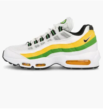 Мужские кроссовки Nike Air Max 95 Essential White Green Apple Tour Yellow фото 7