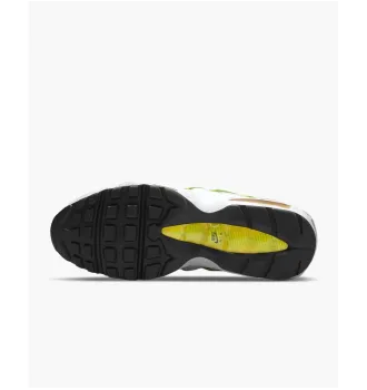 Мужские кроссовки Nike Air Max 95 Essential White Green Apple Tour Yellow фото 8
