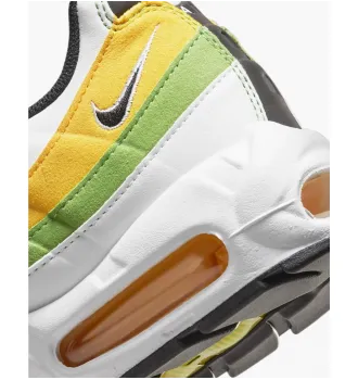 Мужские кроссовки Nike Air Max 95 Essential White Green Apple Tour Yellow фото 2