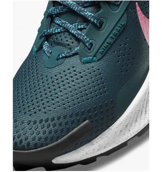 Женские кроссовки Nike Pegasus Trail 3 Dark Teal Green Pink Glow фото 3
