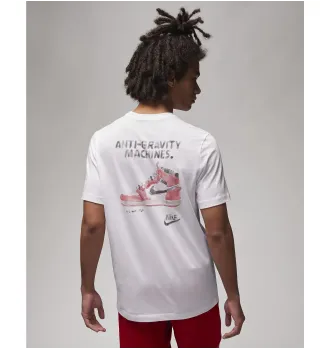 Футболка Air Jordan Brand Jfx Ss Crew2 Anti-Gravity Machines White фото 2
