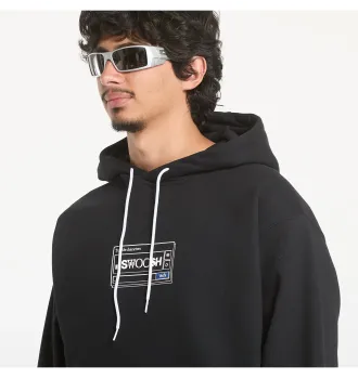 Худі чоловіча Nike .Swoosh Are You A Bot Exclusive Hoodie Black фото 2