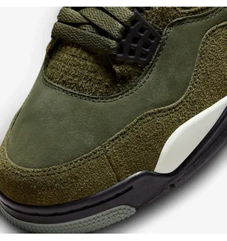 Кросівки чоловічі Air Jordan 4 Retro SE Craft Medium Olive фото 3