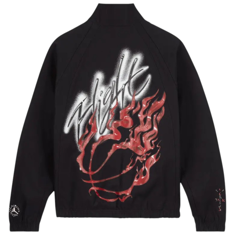 Куртка Air Jordan Travis Scott Woven Jacket Black фото