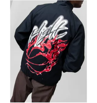 Куртка Air Jordan Travis Scott Woven Jacket Black фото 2