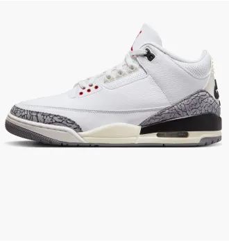 Кросівки чоловічі Air Jordan 3 Retro White Cement Reimagined фото 8