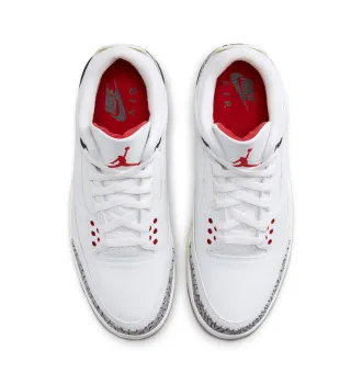 Кросівки чоловічі Air Jordan 3 Retro White Cement Reimagined фото 6