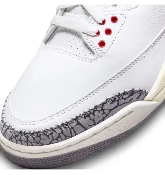 Кросівки чоловічі Air Jordan 3 Retro White Cement Reimagined фото 3