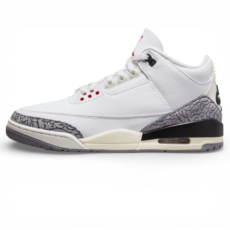 Кросівки чоловічі Air Jordan 3 Retro White Cement Reimagined фото