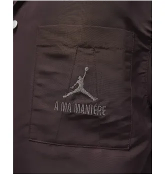 Сорочка Air Jordan X A Ma Maniére MenS Warm-Up Shirt Bordo фото 6
