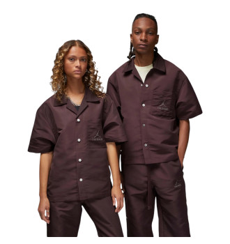 Сорочка Air Jordan X A Ma Maniére MenS Warm-Up Shirt Bordo