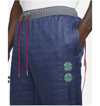 Штани чоловічі Air Jordan x CLOT Woven Pants Navy фото 3