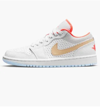 Женские кроссовки Air Jordan 1 Low SE White Sesame фото 5