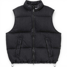 Жилетка мужская Supreme x Nike Denim Puffer Vest Black