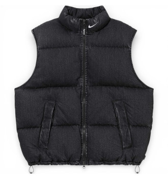 Жилетка чоловіча Supreme x Nike Denim Puffer Vest Black