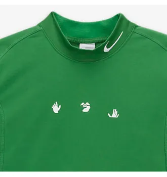 Футболка Nike x Off-White Short Sleeve Top Green фото 6