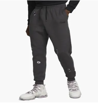 Брюки мужские Nike Lebron James Sweatpants Gray Chess Pattern фото 7