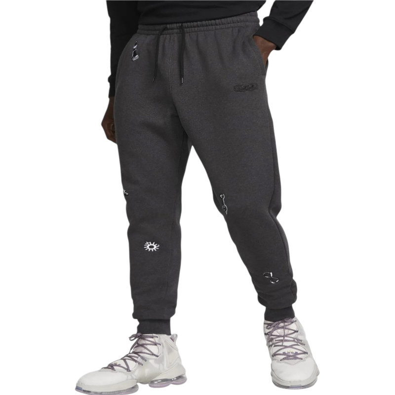 Брюки мужские Nike Lebron James Sweatpants Gray Chess Pattern фото