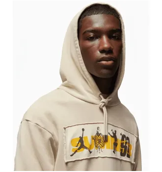 Худі чоловічий Air Jordan x UNION x Bephies Beauty Supply Fleece Hoodie Rattan фото 2