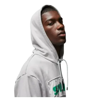 Худі чоловічий Air Jordan x UNION x Bephies Beauty Supply Fleece Hoodie Grey фото 2