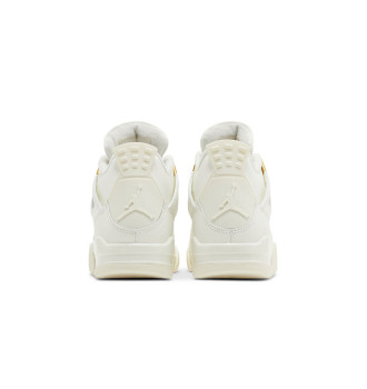 Женские кроссовки Air Jordan 4 Retro Metallic Gold фото 3