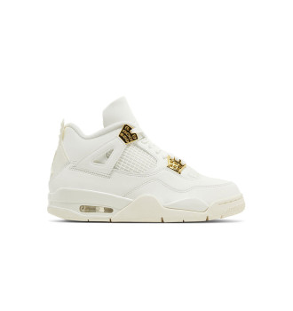 Женские кроссовки Air Jordan 4 Retro Metallic Gold фото 2