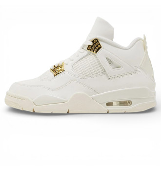 Женские кроссовки Air Jordan 4 Retro Metallic Gold