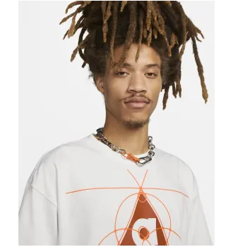 Футболка чоловіча Nike ACG NRG T-shirt White/Orange фото 2