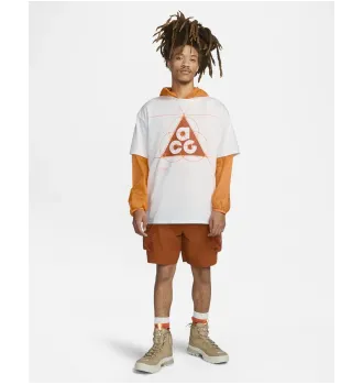 Футболка чоловіча Nike ACG NRG T-shirt White/Orange фото 4