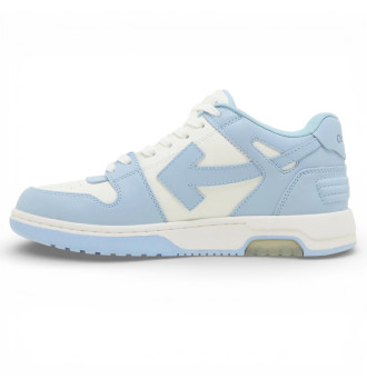 Кроссовки Off-White Out Of Office Low-Top calf leather Sneakers Light blue White